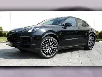 Porsche  Cayenne  Coupe  2023  Automatic  582 Km  6 Cylinder  All Wheel Drive (AWD)  SUV  Black  With Warranty