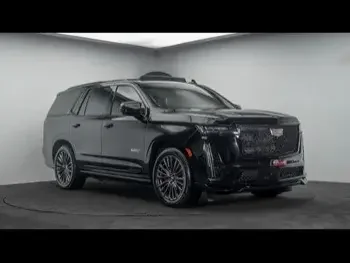 Cadillac  Escalade  V Supercharged  2023  Automatic  522 Km  8 Cylinder  Four Wheel Drive (4WD)  SUV  Black  With Warranty
