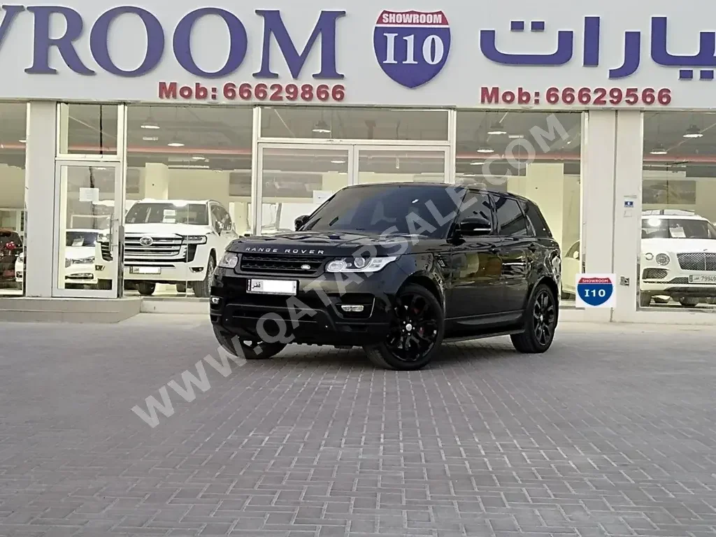 Land Rover  Range Rover  Sport Super charged  2015  Automatic  124,000 Km  8 Cylinder  Four Wheel Drive (4WD)  SUV  Black  With Warranty