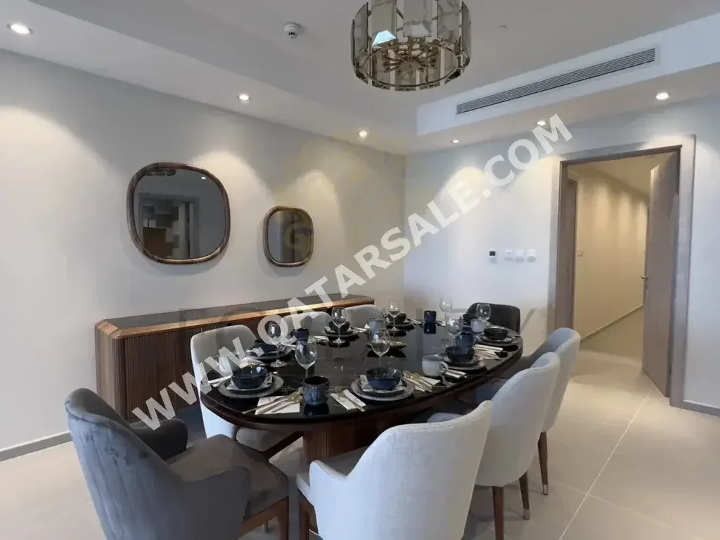 2 Bedrooms  Apartment  For Rent  in Lusail -  Marina District  Fully Furnished